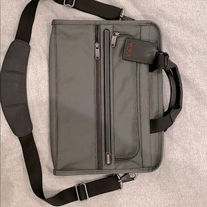 Tumi Grey portfolio Briefcase